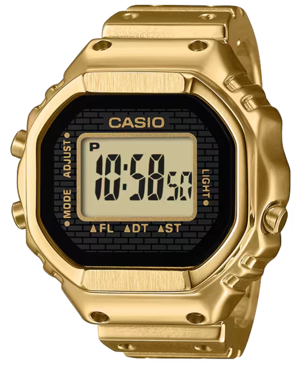 Casio Gold Ring Watch CRW001G-9 Stainless Steel
