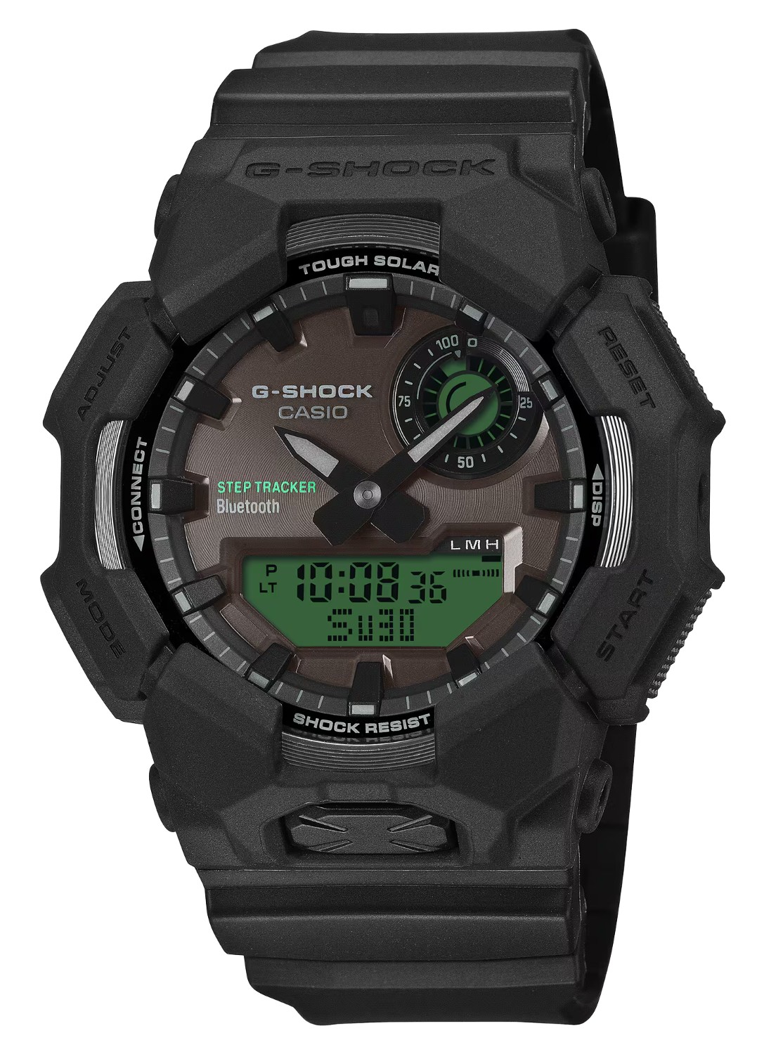 Casio G-Shock GAB010BEG-1A Solar Powered Step Tracker Electro Green Watch