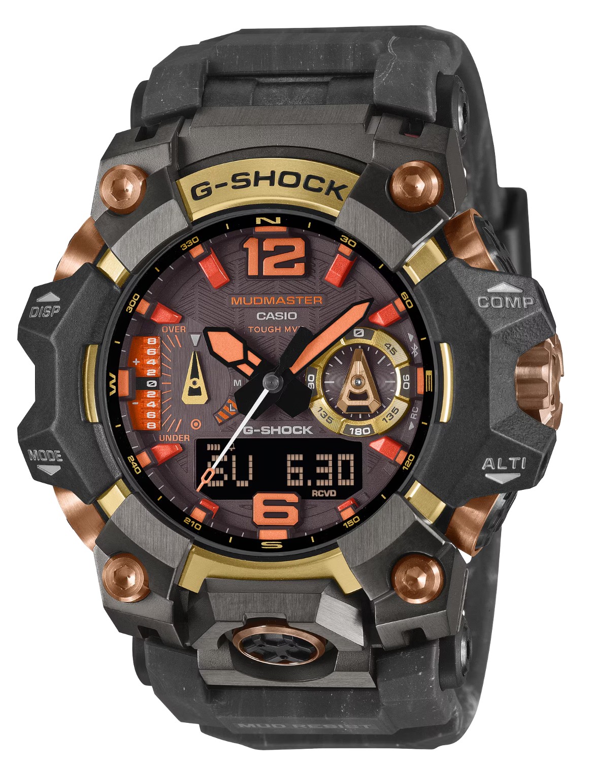 Casio G-Shock GWGB1000MG19 MUDMASTER MATER OF G Magma Gold Black Watch