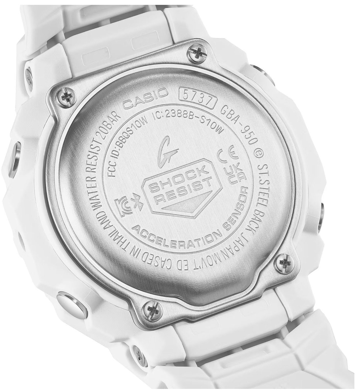 Casio G-Shock GBA950-7A2 POWER TRAINER Step Tracker Bluetooth Connected Watch - Image 3