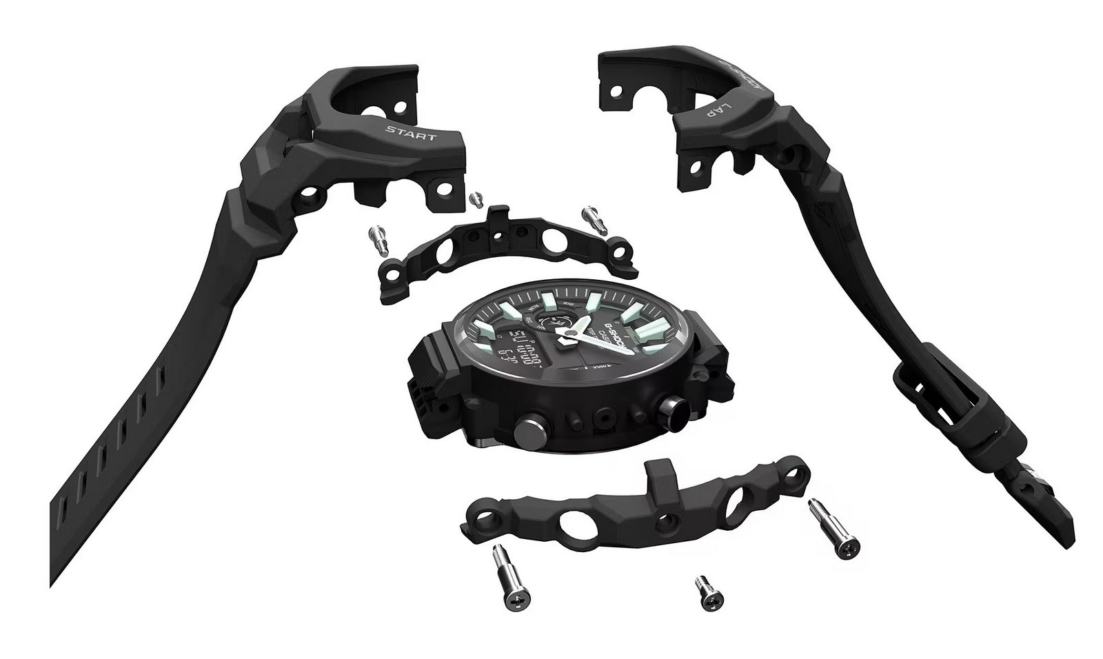 Casio G-Shock GBA950-7A2 POWER TRAINER Step Tracker Bluetooth Connected Watch - Image 8